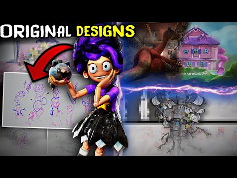 The ORIGINAL Lily Lovebraids Design REVEALED + Giblet Concept Art & BTS! | Poppy Playtime Chapter 5