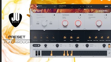 USYNTH CARAMEL by Ujam Instruments | Preset Playthrough (No Talk)