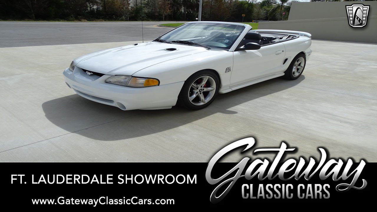 1994 Ford Mustang GT Convertible Gateway Classic Cars of Ft. Lauderdale 