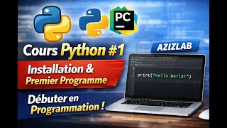 Python Cours #1 – Installation de Python, PyCharm et premier programme #python #shortvideo #ai