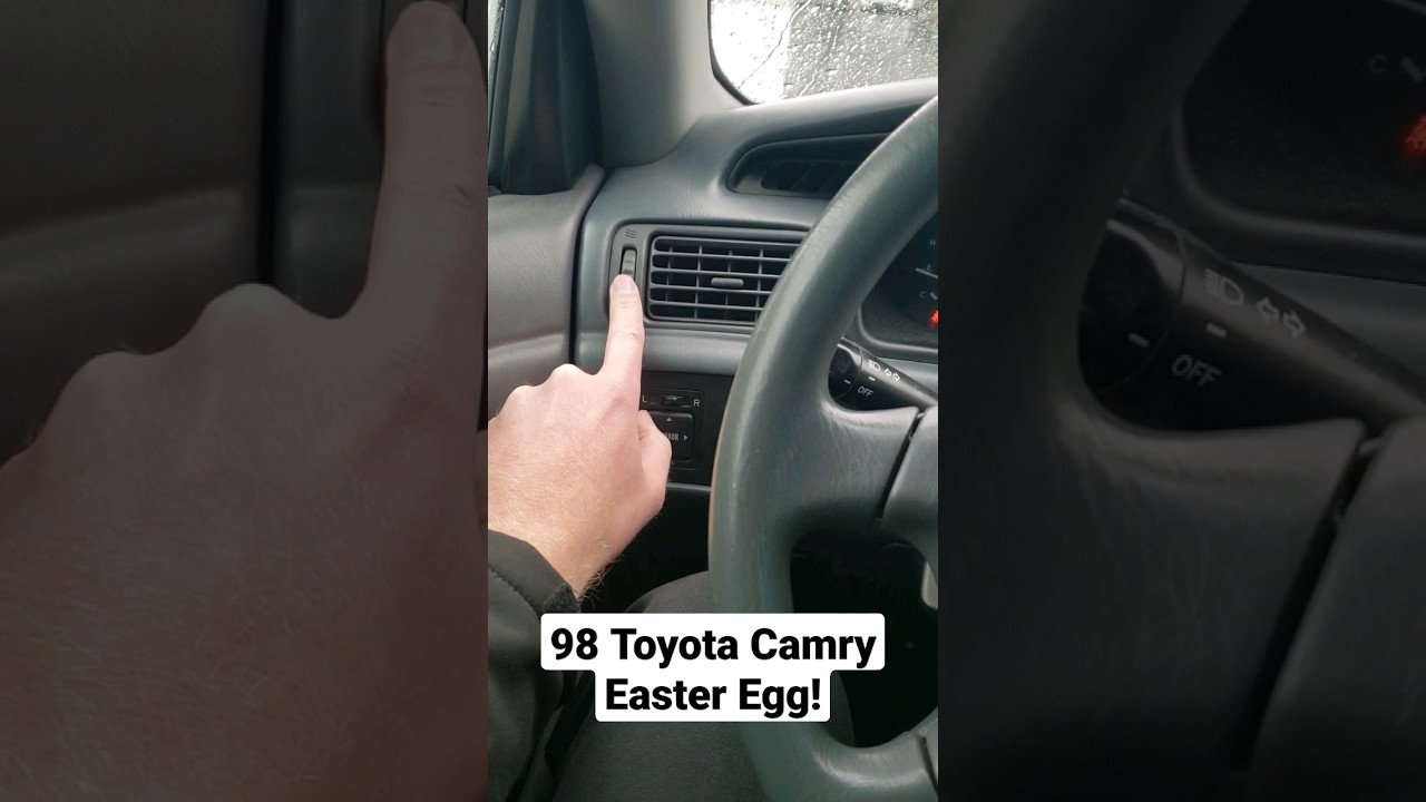 1998 Toyota Camry Easter Egg!!! - Captain Whistle