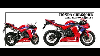 【音比較】21- HONDA CBR600RR用 SlipOn Exhaust ZERO ANO　マフラー モリワキ