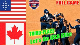 U.S. Women's Elite  Vs. CANADA | Aug,03 | FULL GAME | USA Softball International Cup 2026