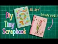 🎟️🎨MAKING A DOLL SIZE SCRAPBOOK 🎨🎟️