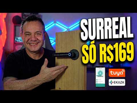 The CHEAPEST SMART LOCK in Brazil! 😱 I tested the Ekaza ATRIA!