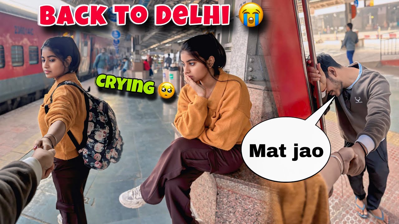 Now Its Time To Say Bye Bye 😥 Leave Pryagraj 🥺