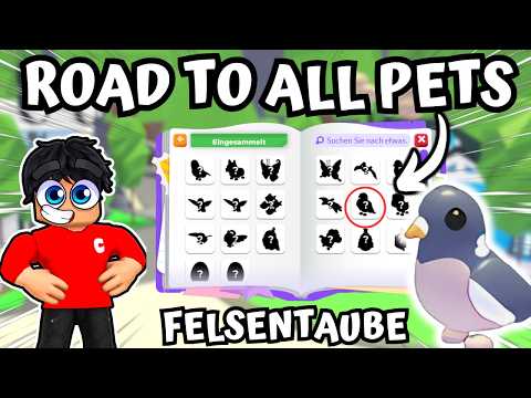 ROAD TO ALL PETS: ROCK DOVE! Can we get the Rock Dove in Adopt Me?
