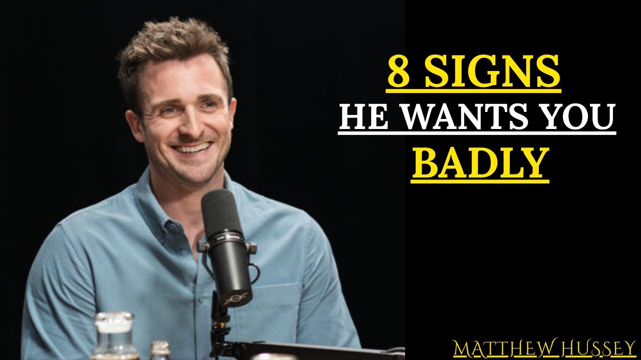 He's Secretly Obsessing For You: 8 Signs He WANTS You More Than You Think |Matthew Hussey