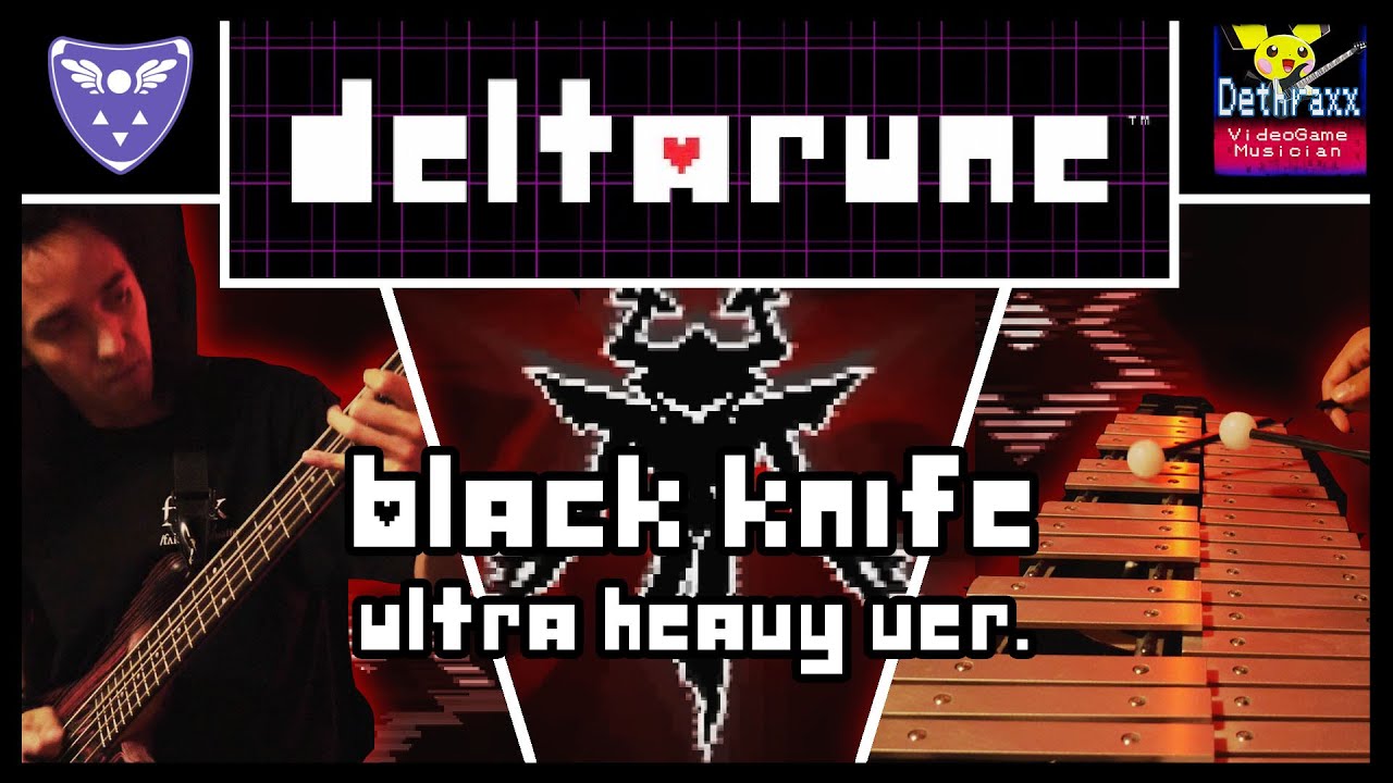 Deltarune: Black Knife (Roaring Knight Battle) | ULTRA HEAVY Guitar Metal Remix Cover by Dethraxx Deltarune: Black Knife (Roaring Knight Battle) | ULTRA HEAVY Guitar Metal Remix Cover by Dethraxx