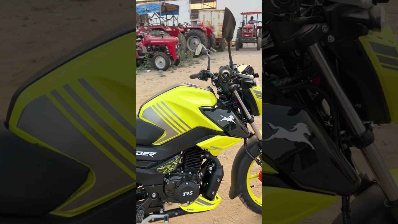 Tvs Raider 125 Nitro Green New Model 2026