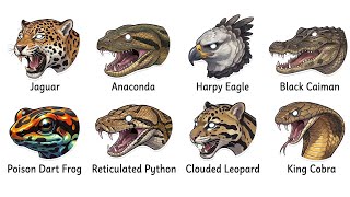 Every Deadliest Jungle Predator TYPE Explained 