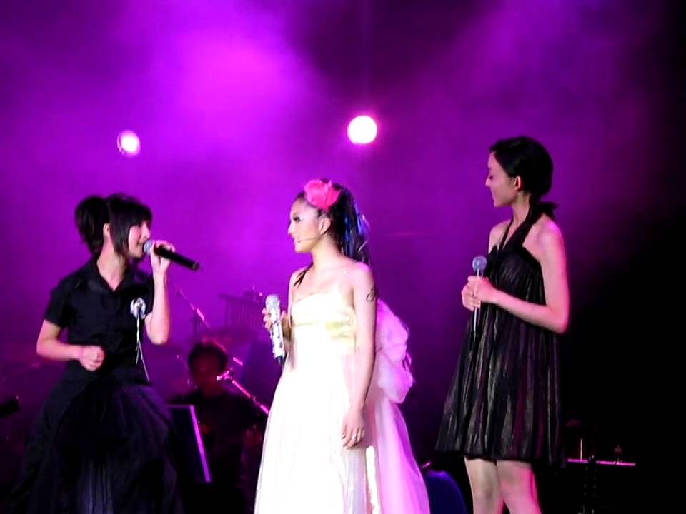 仨人Live @ 百變張韶涵世界巡迴演唱會--新加坡站'08