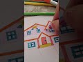 Easy Drawing Of A House with a Beautiful Garden #art #shorts