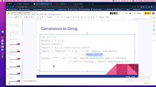 Lecture 1: Variables and Expressions