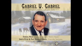 Funeral Mass for Gabriel Gabriel