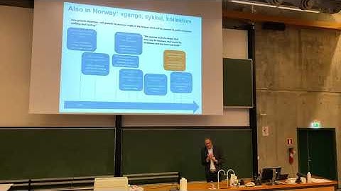 Just Mobility Transitions seminar in Bergen on 3rd September 2020