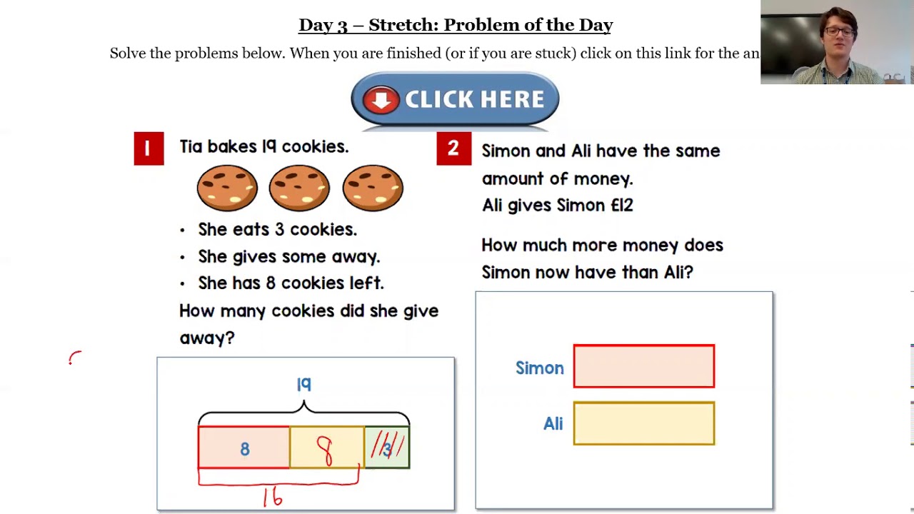 Week 4, Day 3 - Problem of the Day (Y4,5,6) - YouTube