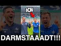Ich Schreie DARMSTAAADT Mit Darmstadt Spieler Shorts