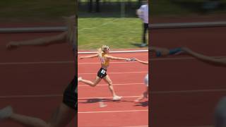 &#39;육상 여신&#39; 김주하, 압도적인 질주와 깔끔한 바톤터치. #여자 일반 4x400mR #25 익산 전국육상경기대회