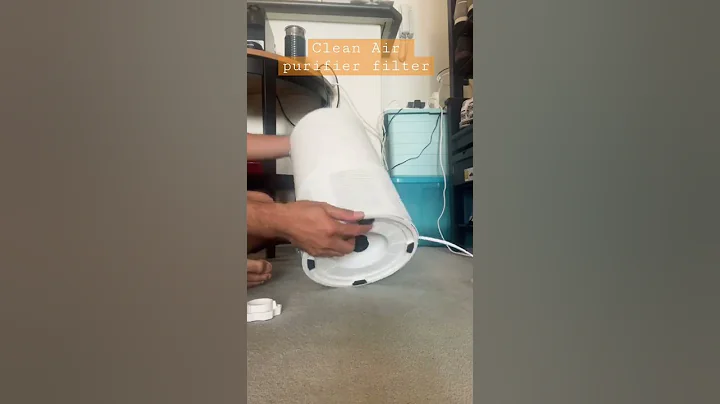 How to clean Air purifier filter Breville #shorts #fyp