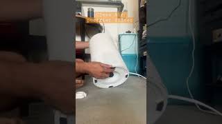How to clean Air purifier filter Breville #shorts #fyp