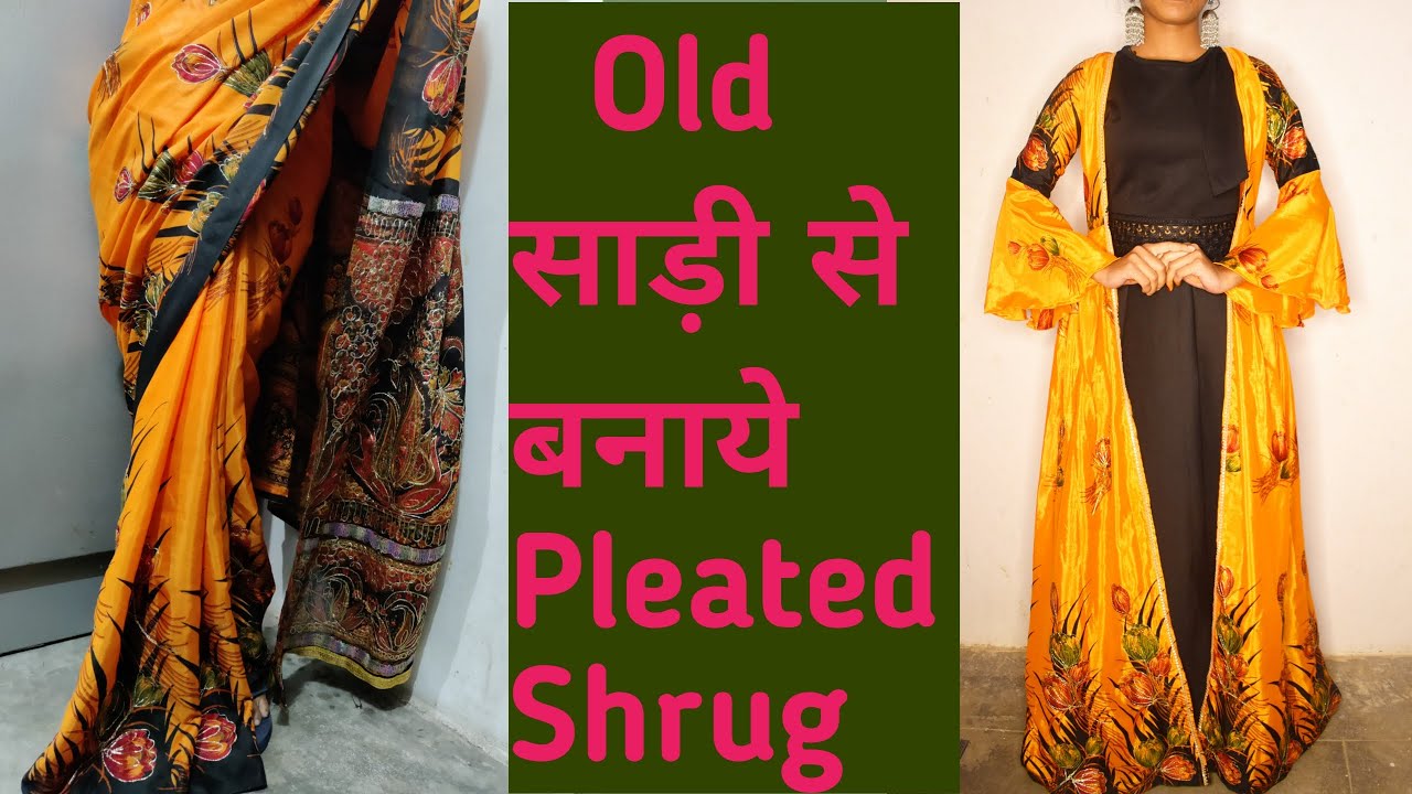 47 Saree with shrug ideas | saree designs, stylish sarees, saree blouse  designs