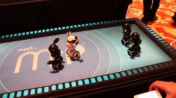 MiP iPhone-controlled robot demo at CES 2014