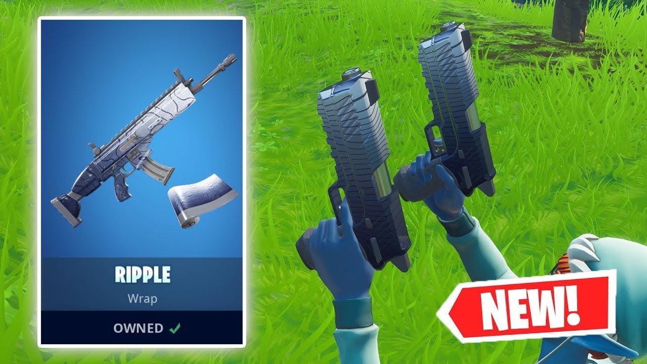 NEW ANIMATED RIPPLE Wrap Gameplay in Fortnite!