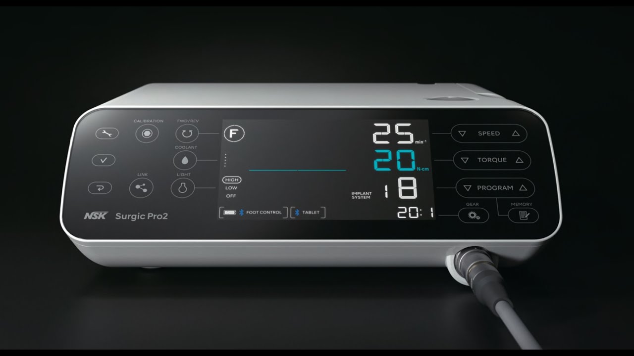 A quick guide on NSK's Surgic Pro2