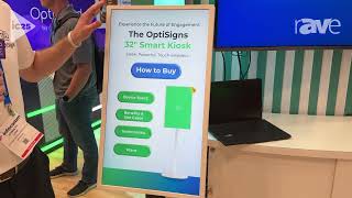 InfoComm 2025: OptiSigns, Inc. Demos Smart Kiosk Digital Signage Content Control Solution