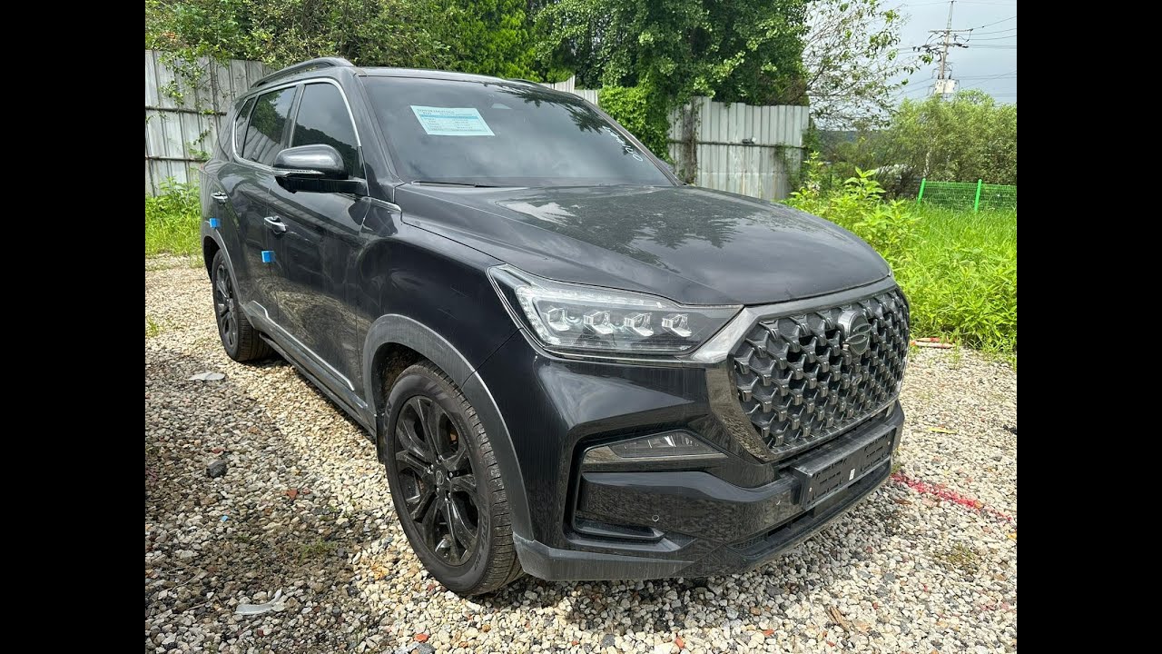 Рестайлинг Rexton The BLACK 2021 года. - YouTube