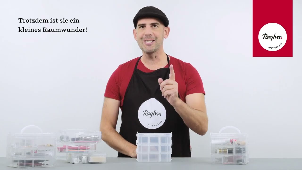 Produkttipp: Gut und übersichtlich sortiert mit unserer handlichen Sortierbox mit Tragegriff