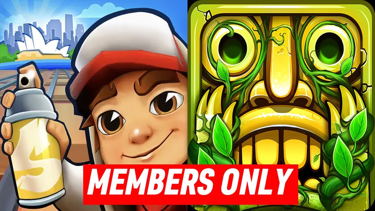 [MEMBERS ONLY] Subway Surfers Sydney 2024 VS Temple Run 2