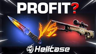 CRAZY ALL IN CASE BATTLE!! ON HELLCASE...(Hellcase Promo Code 2025)