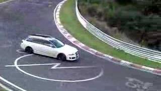 Spy Nürburgring Audi Rs6 2008 Drifting