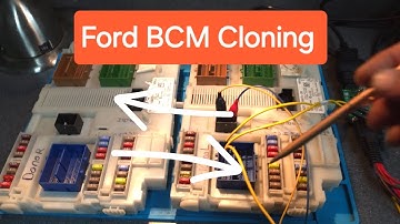 Ford BCM (Body Control Module) Cloning. Immobiliser Database Transfer Recovery By OBDSTAR Dc706