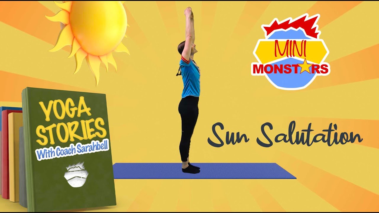 Yoga Stories with Coach Sarahbell Sun Salutation Kids Yoga Mini