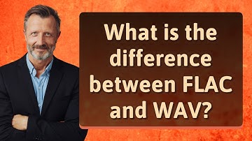 What is the difference between FLAC and WAV?