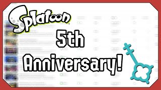 Splatoons 5th Anniversary!