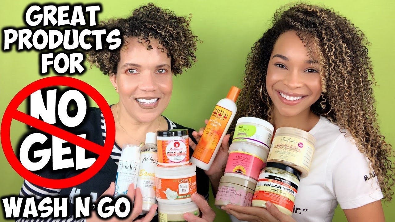 GREAT Products for "NO GEL" Wash N' Go CREAMS ONLY YouTube