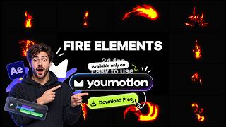 Full Flash FX Fire Elements - Cartoon Fire Overlay Pack (Ae) Free Guide