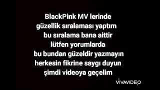 Blackpinkin Bazı Mvlerinde Güzellik Sıralamamqueenpink
