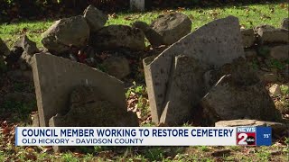 Metro Councilmember working to restore cemetery