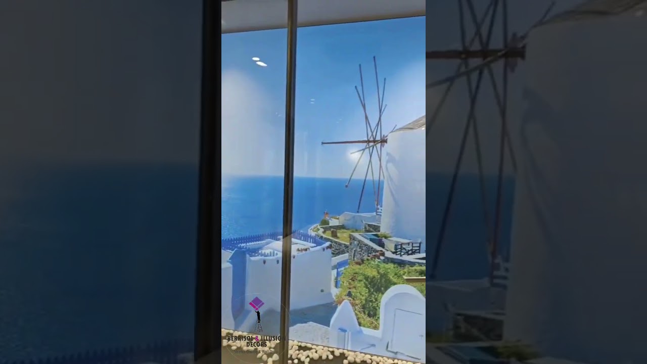 Printed Stretch Ceiling on Walls | A Modern Touch by Berrisol & Illusion Decors