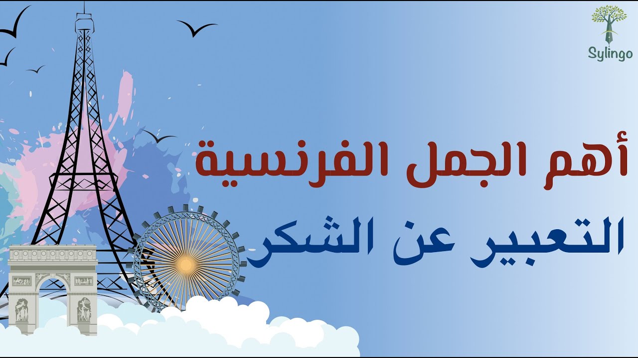 أهم التعابير الفرنسية التي تستخدم للتعبير عن الشكر