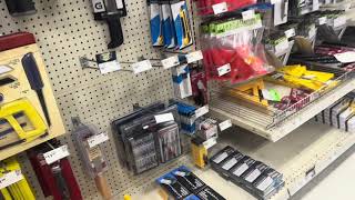Khai A&T group window shopping at harbor freight tools in stephens plaza on Santa Clara