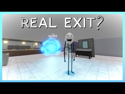 SCP 3008 THE HUNT EVENT | REAL EXIT CUTSCENE