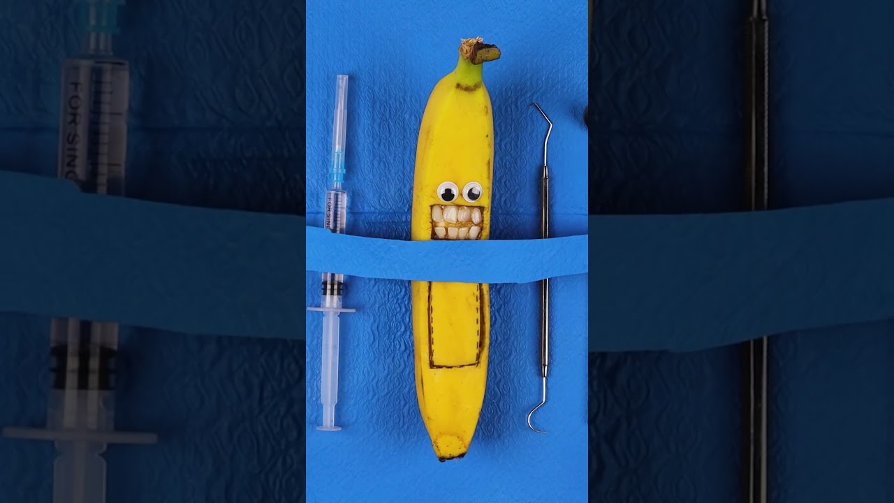 Fruits getting emergency surgeries! 🍌💉