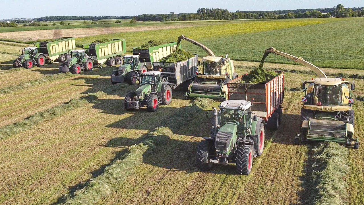 🇵🇱 UR BLEJK - Zbiór Traw Na Wielką Skalę - 6 Zestawów i 2 Sieczkarnie! [BIG GRASS SILAGE IN POLAND]