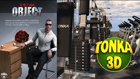 Creating 3D last generation low poly models with Tonka3D Total Object